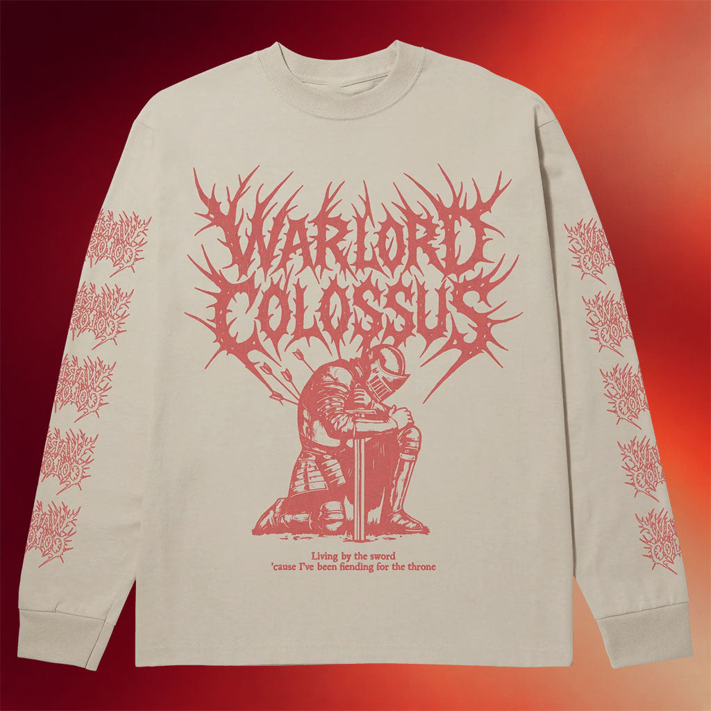 Warlord Colossus Merch 2026 Metal Knight Long Sleeve Shirt Gifts For My Husband - Merchluma