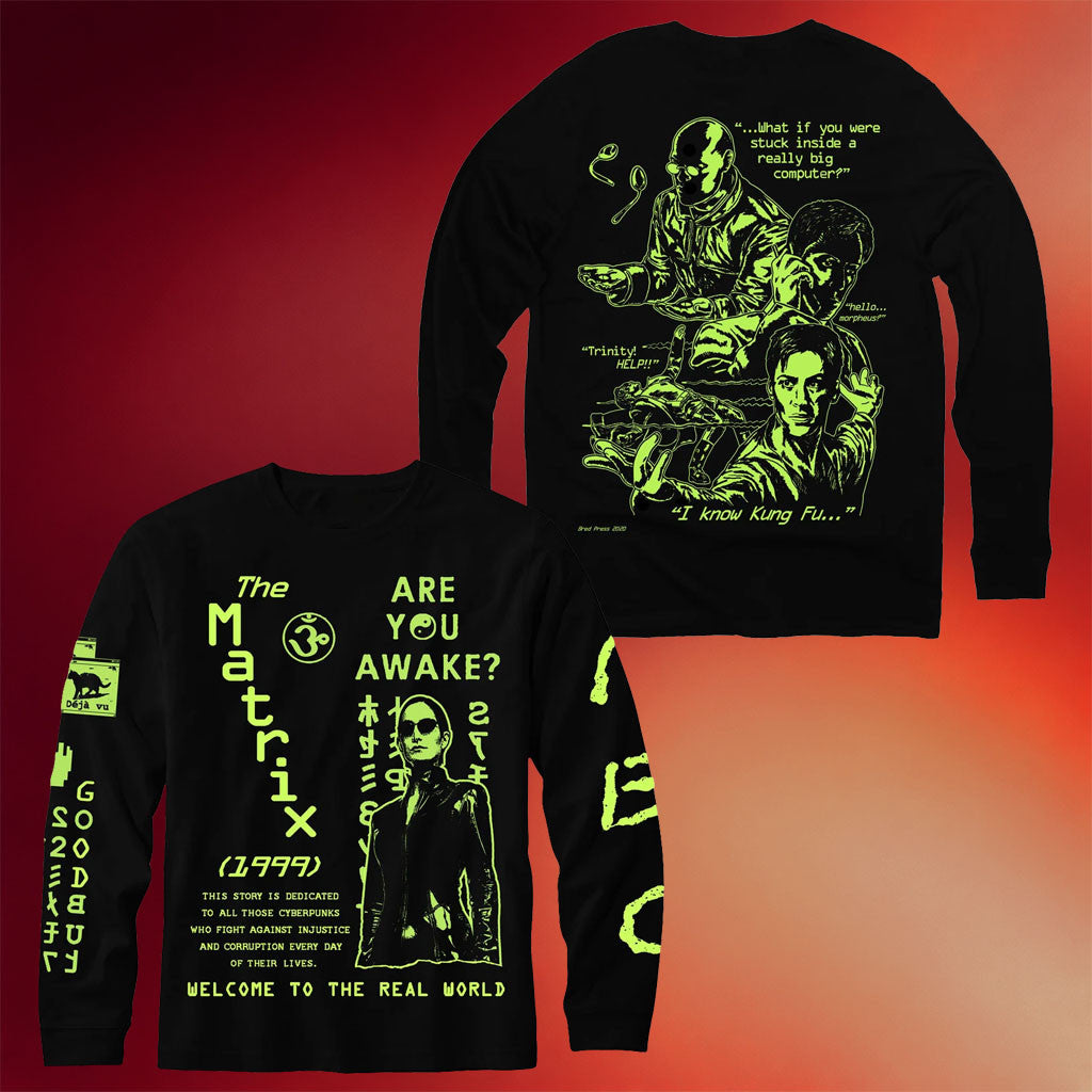 Goodbye Press Merch 2026 Matrix 1999 Long Sleeve Shirt Best Gift For Movie Fans - Merchluma