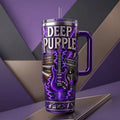 Deep Purple Rock Band Purple 40oz Stanley Tumbler Deep Purple Merch 2026 Gift For Husband - Merchluma