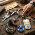 Dune Sandworm 60th Anniversary Keychain Fear Is The Mind Killer Keyring Dune Movie Merch 2026 - Merchluma