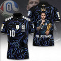 Messi The Last Dance 2026 World Cup Polo Shirt Argentina National Team Merch Gift For Messi Fan - Merchluma