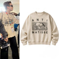 BTS RM Kim Nam Joon At World Cup 2026 Final Anti Matisse Sweatshirt BTS WC Halftime Show Merch - Merchluma