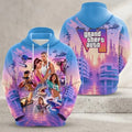 Grand Theft Auto VI Vice City Hoodie 2026 GTA 6 Merch Gamer Clothing Gift For Friends - Merchluma