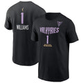 Gabby Williams T-Shirt #1 Golden State Valkyries Merch 2026 Rebel Edition Shirt Black Fan Merch - Merchluma
