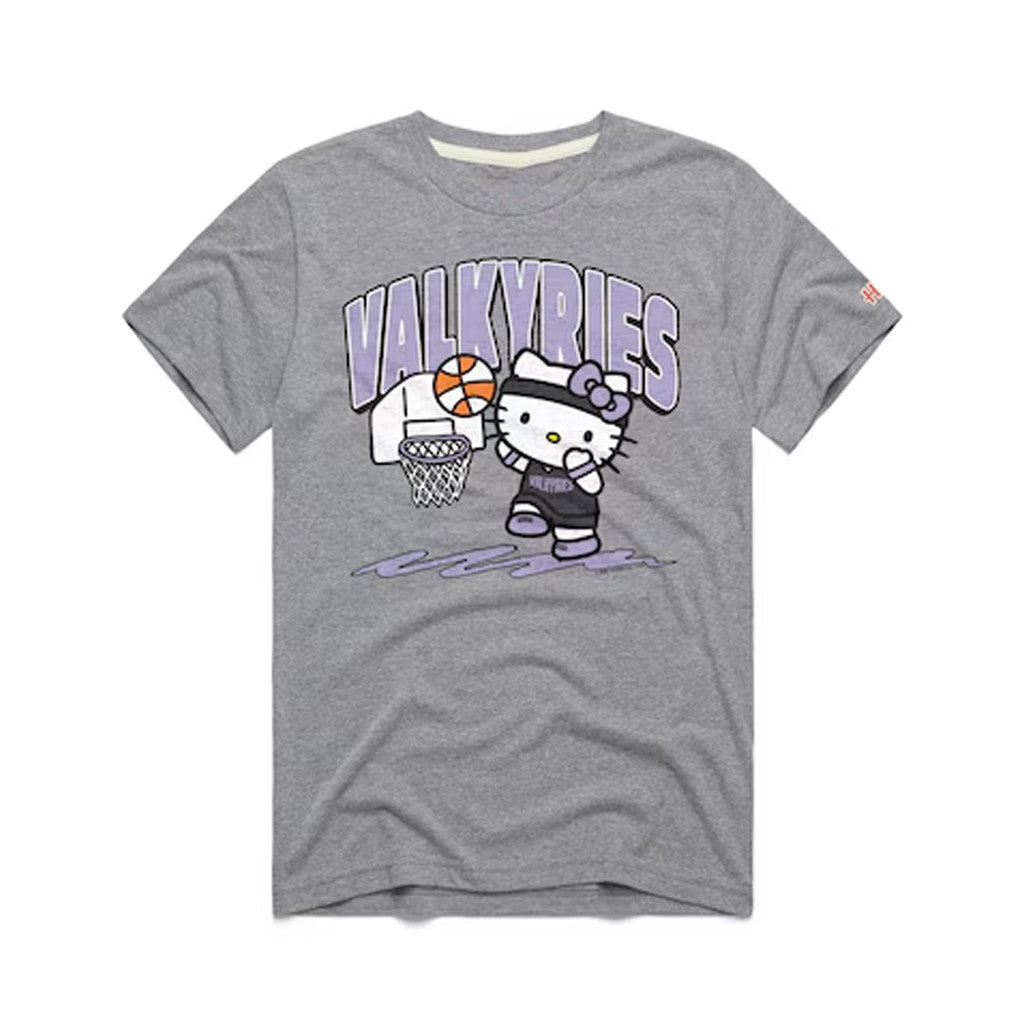 Golden State Valkyries Merch 2026 Valkyries X Hello Kitty Dribble Stars T-Shirt Fan Gear - Merchluma
