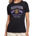 Golden State Valkyries Merch 2026 Golden State Basketball Bleachers And Banners T-Shirt Black - Merchluma