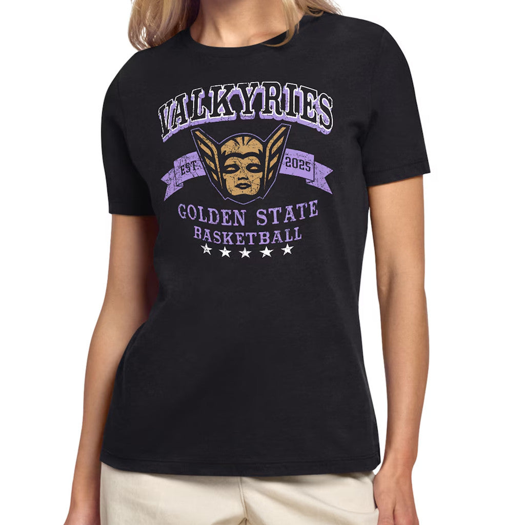 Golden State Valkyries Merch 2026 Golden State Basketball Bleachers And Banners T-Shirt Black - Merchluma