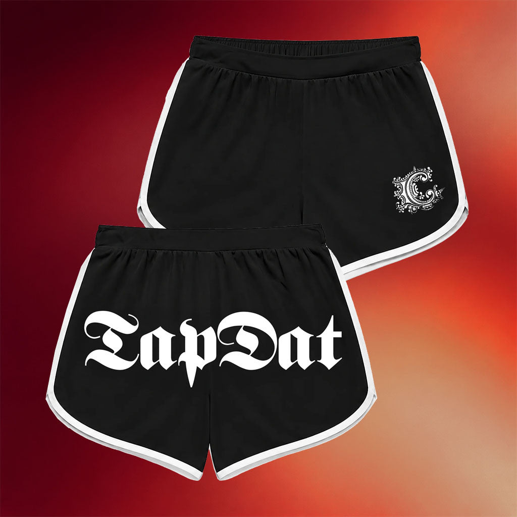 Chiodos Merch 2026 TAPDAT Dolphin Shorts Black Birthday Gift For Sisters - Merchluma