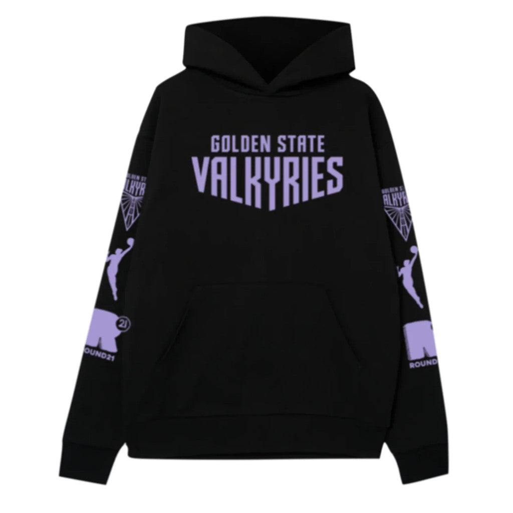 Golden State Valkyries Merch 2026 Golden State Valkyries Logo Black Hoodie Basketball Fan Gifts - Merchluma