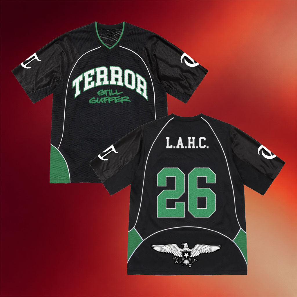 Terror Merch 2026 Still Suffer Jersey Shirt LAHC Jersey Cool Gifts For Music Lovers - Merchluma