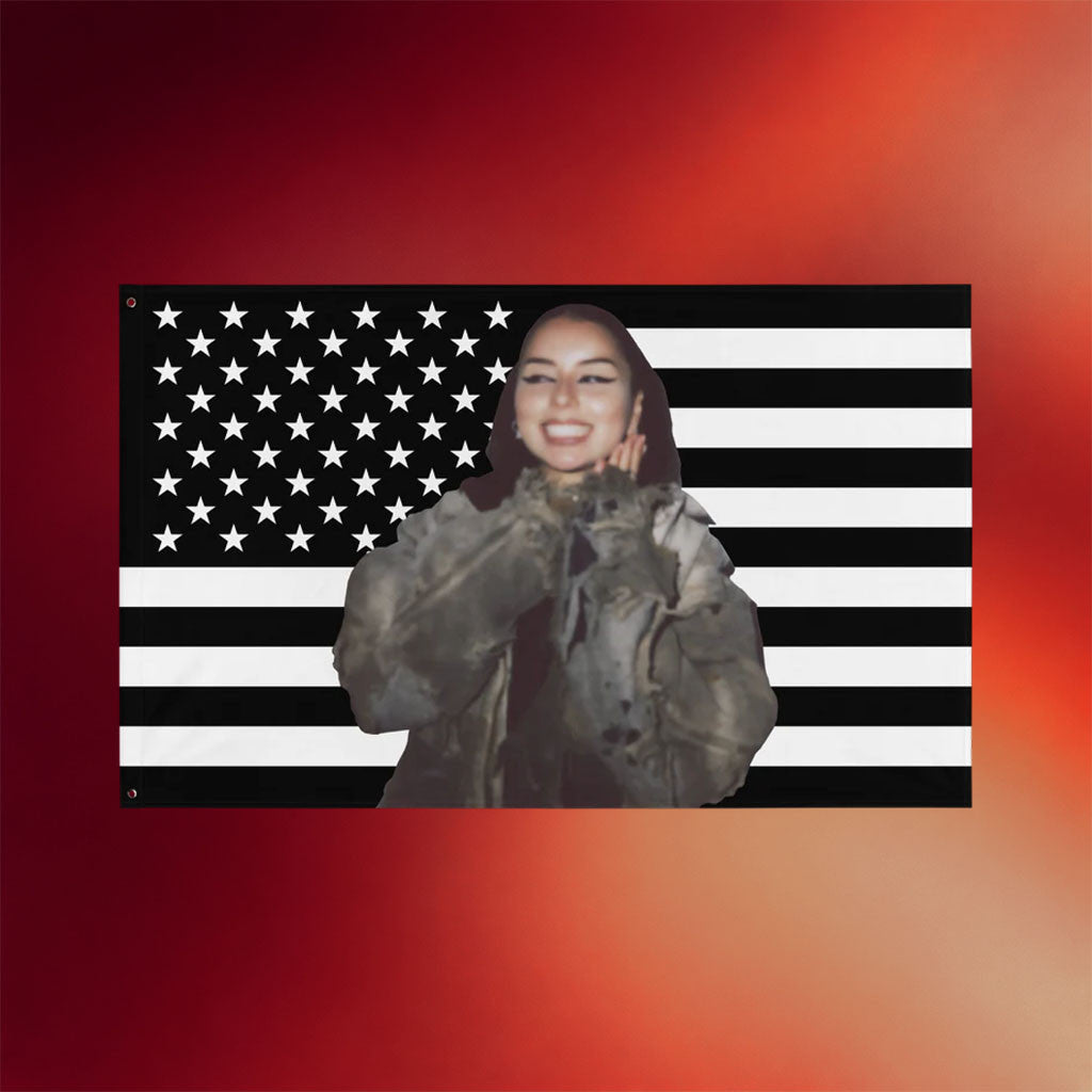 GoodTalk Merch 2026 Nothing To Worry About Flag USA Flag Lexa Gates Merch Home Decor - Merchluma