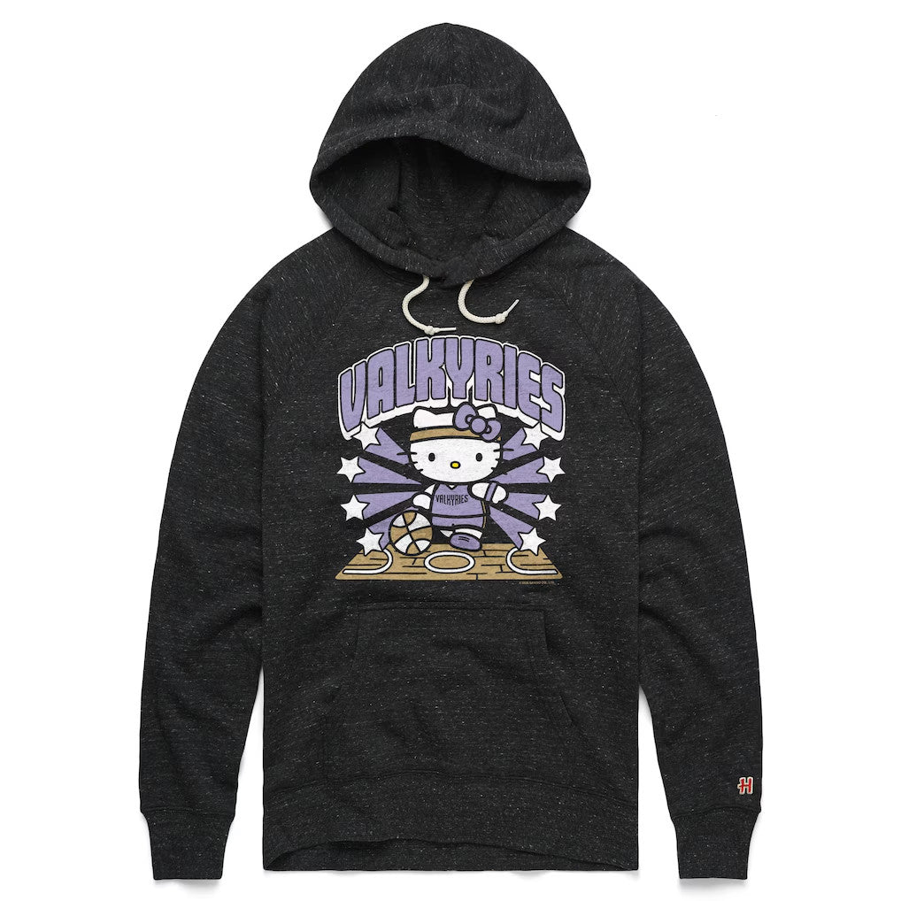 Golden State Valkyries Merch 2026 Valkyries X Hello Kitty Dribble Stars Hoodie Gifts For Fans - Merchluma
