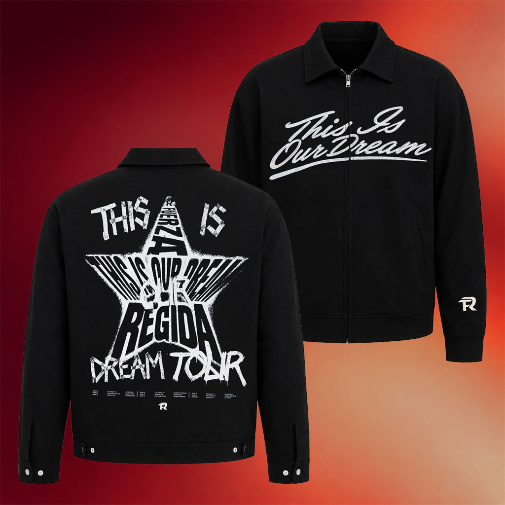 Fuerza Regida Merch 2026 This Is Our Dream Tour Zip Jacket Presents For Music Lovers - Merchluma