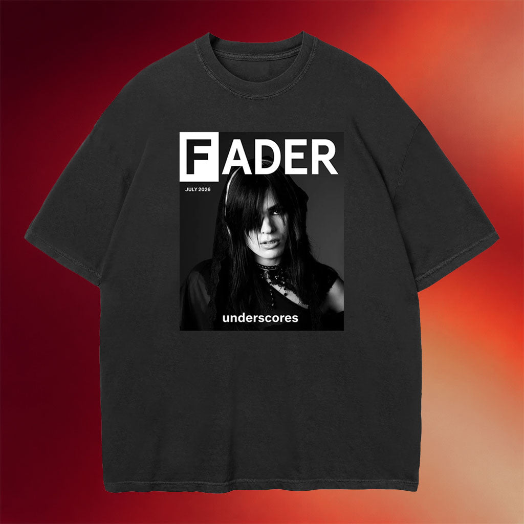 Underscores Merch 2026 The Fader T-Shirt Underscores Shirt Music Gift Ideas For Guys - Merchluma