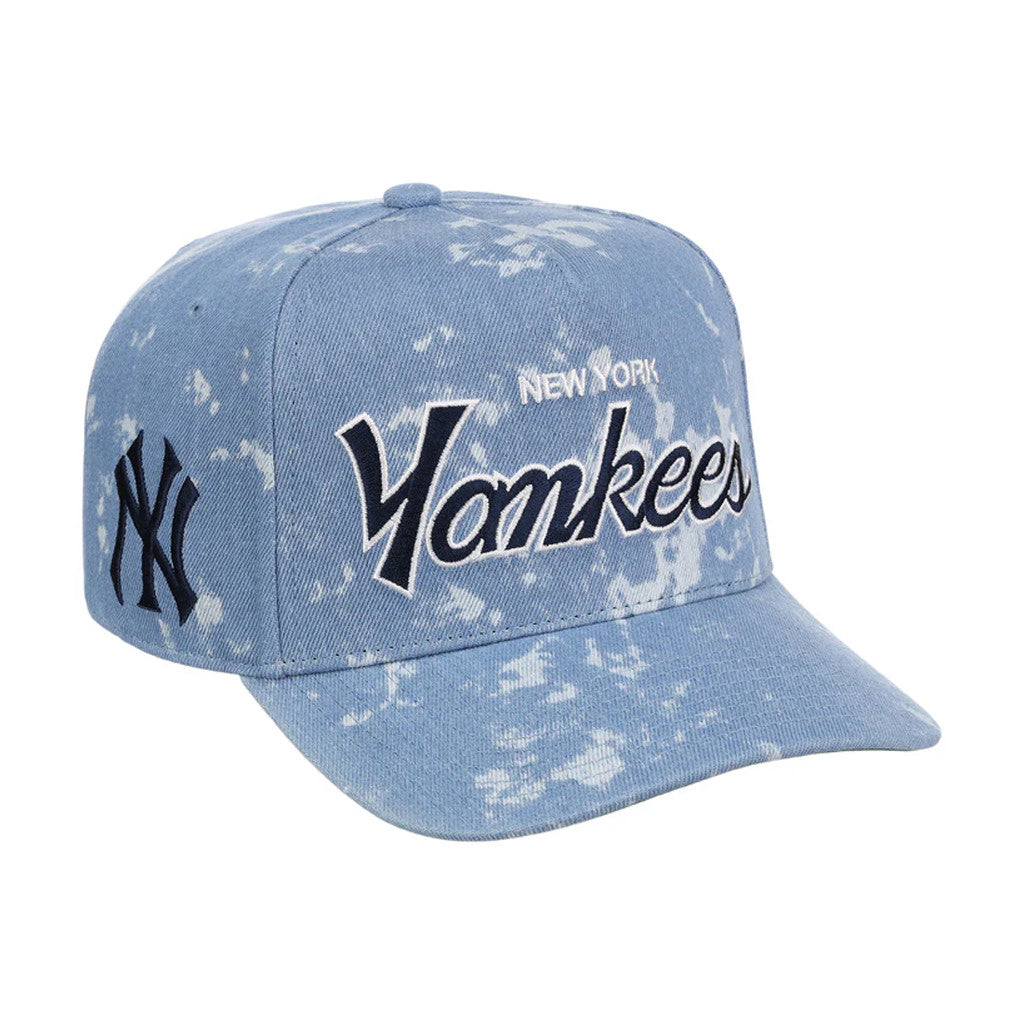Lids Hat Drop Fanatics Fest Merch New York Yankees Acid Wash Hat Embroidered Gifts For Fans - Merchluma