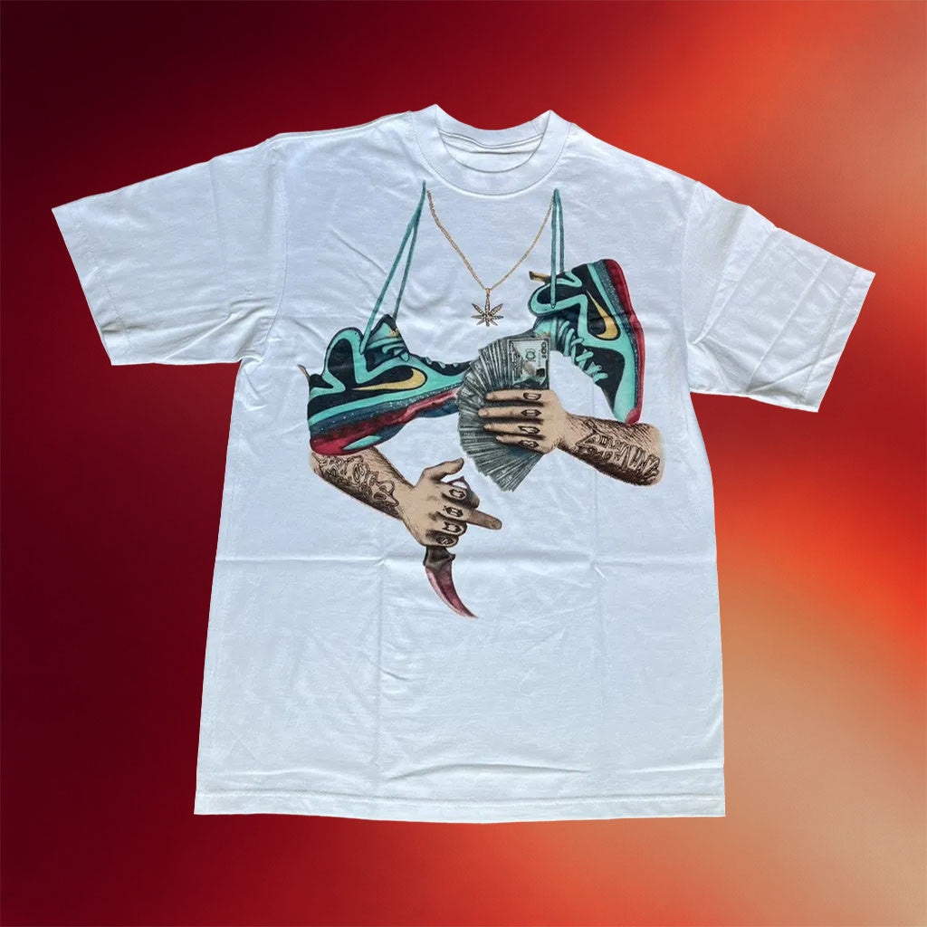 Smokedope2016 Merch 2026 Smokedope2016 Karambit T Shirt Lebrons Chain Logo Shirt Rap Fan Gifts - Merchluma