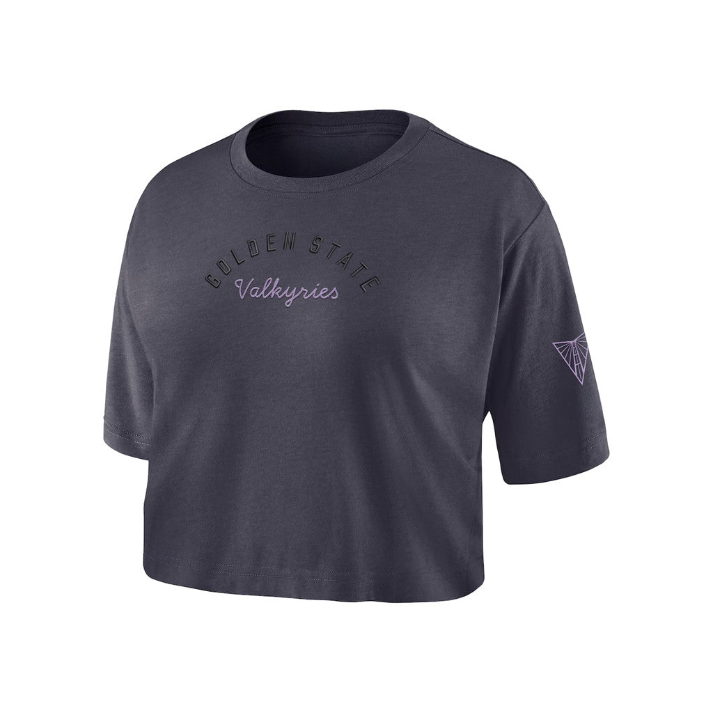 Golden State Valkyries Merch 2026 Golden State Valkyries Studio Cropped T-Shirt Gifts For Her - Merchluma