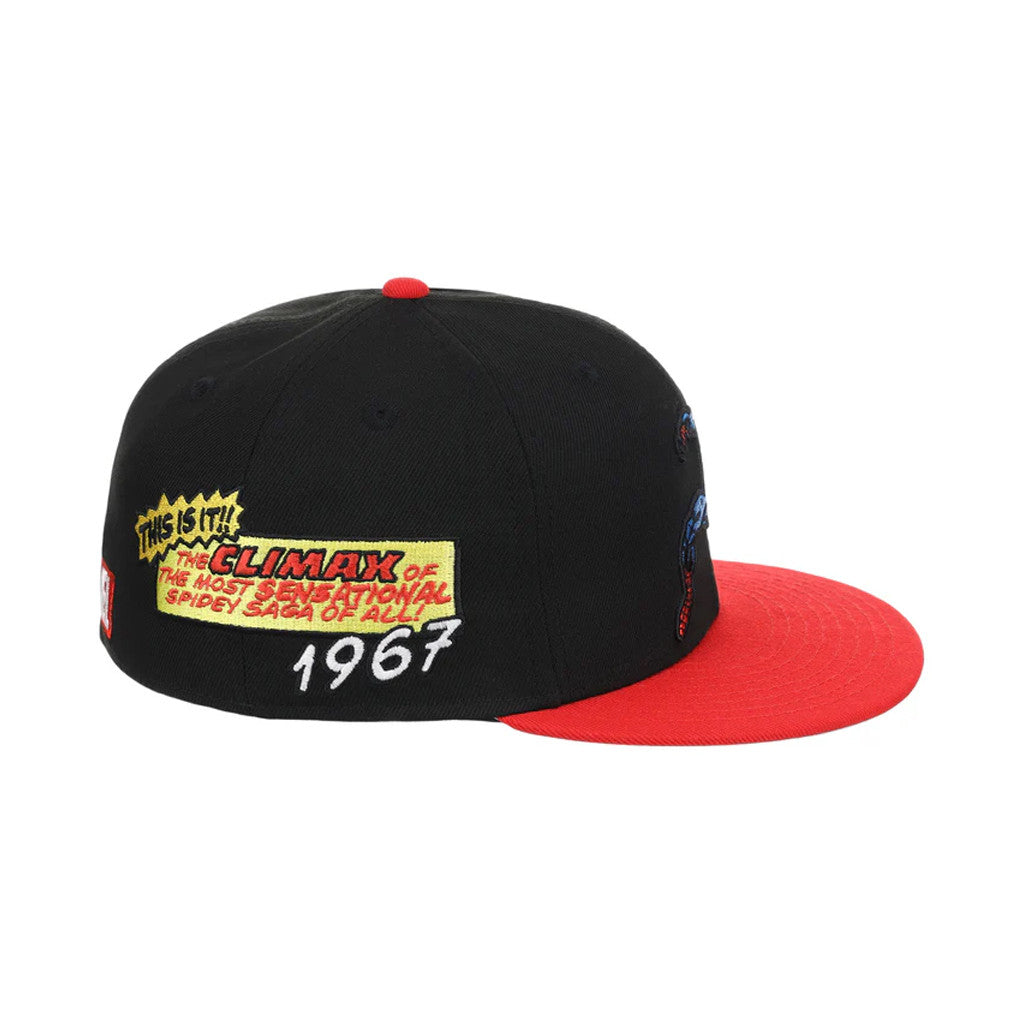 Lids Hat Drop The Spider-Man Evolution Collection Merch 1967 Sensational Spidey Saga Hat Gifts - Merchluma