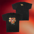 Rainbow Kitten Surprise Merch 2026 Black Floral T-Shirt Presents For Rock Lovers - Merchluma