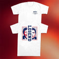 Old Row Merch 2026 Tucker American Legend T-Shirt White Tucker Carlson Merch Dad Gifts - Merchluma