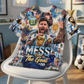 Lionel Messi Argentina World Cup 2026 Champion Shirt #10 The Goat Merch Gift For Messi Fans - Merchluma