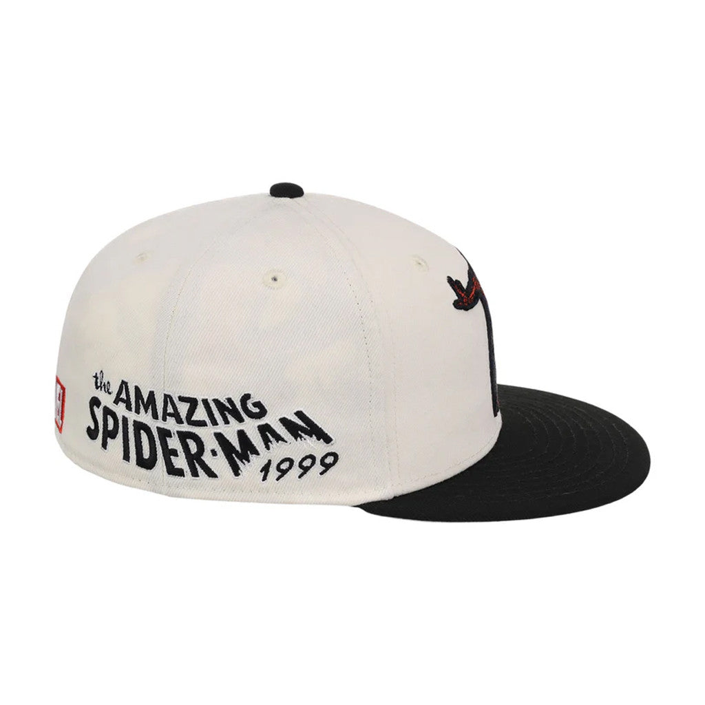 Lids Hat Drop The Spider-Man Evolution Collection Merch 1999 The Amazing Spider-Man Snapback Hat - Merchluma