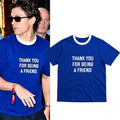 Tom Holland Blue T-Shirt Thank You For Being A Friend 2026 Shirt Best Gifts - Merchluma