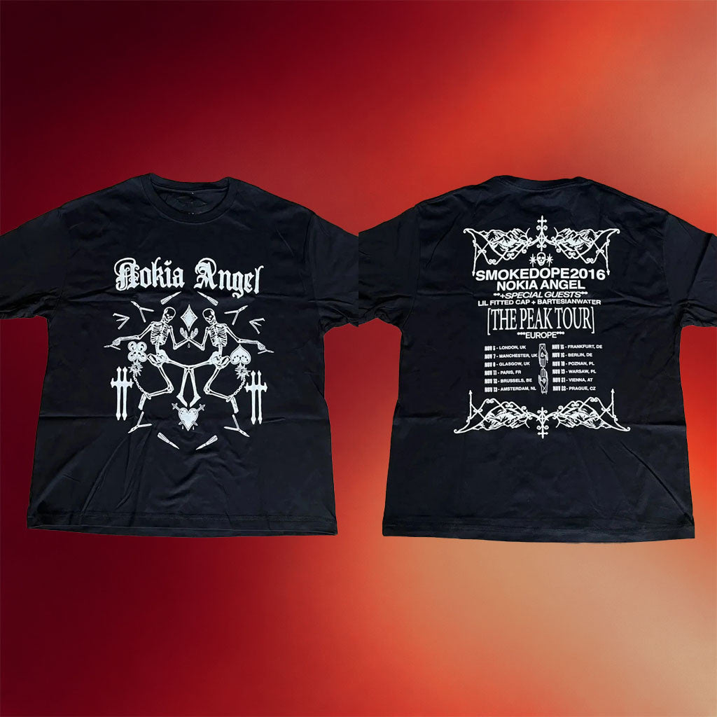 Smokedope2016 Merch 2026 Nokia Angel Shirt Smokedope2016 Europe The Peak Tour T-Shirt Fan Gear - Merchluma