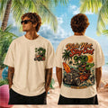 Rat Fink Hot Rod Summer Vibes Only Car T-Shirt Ride Hot Stay Cool Shirt Gift For Summer - Merchluma