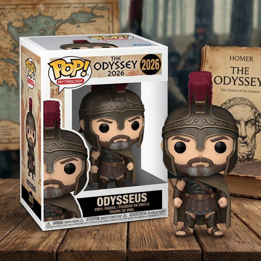 Odysseus The Odyssey 2026 Funko Pop The Odyssey Merch Movie Fan Gear Gift For Friends - Merchluma