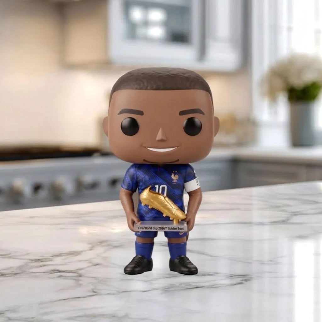Kylian Mbappe Funko Pop France National Team 2026 FIFA World Cup Merch Gift For Soccer Fans - Merchluma