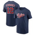 Kyle Schwarber Shirt #12 Philadelphia Phillies Merch 2026 Field of Dreams Stadium Tee Fan Gear - Merchluma