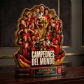 Spain World Cup 2026 Champions Acrylic Plaque Spain National Team Merch Best Gifts - Merchluma