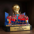 Spain World Cup 2026 Champions Acrylic Plaque Spain Soccer Merch Gifts For Fans - Merchluma