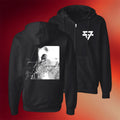 Rainbow Kitten Surprise Merch 2026 Bones Zip Hoodie Black Gift For Rock Band Fans - Merchluma
