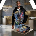 Star Wars 50th Anniversary Zip Hoodie Star Wars Merch Birthday Gift - Merchluma