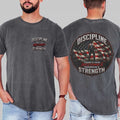 Today's Pain Tomorrow's Strength Discipline Gym Fitness Motivation T-Shirt Funny Gifts For Fans - Merchluma
