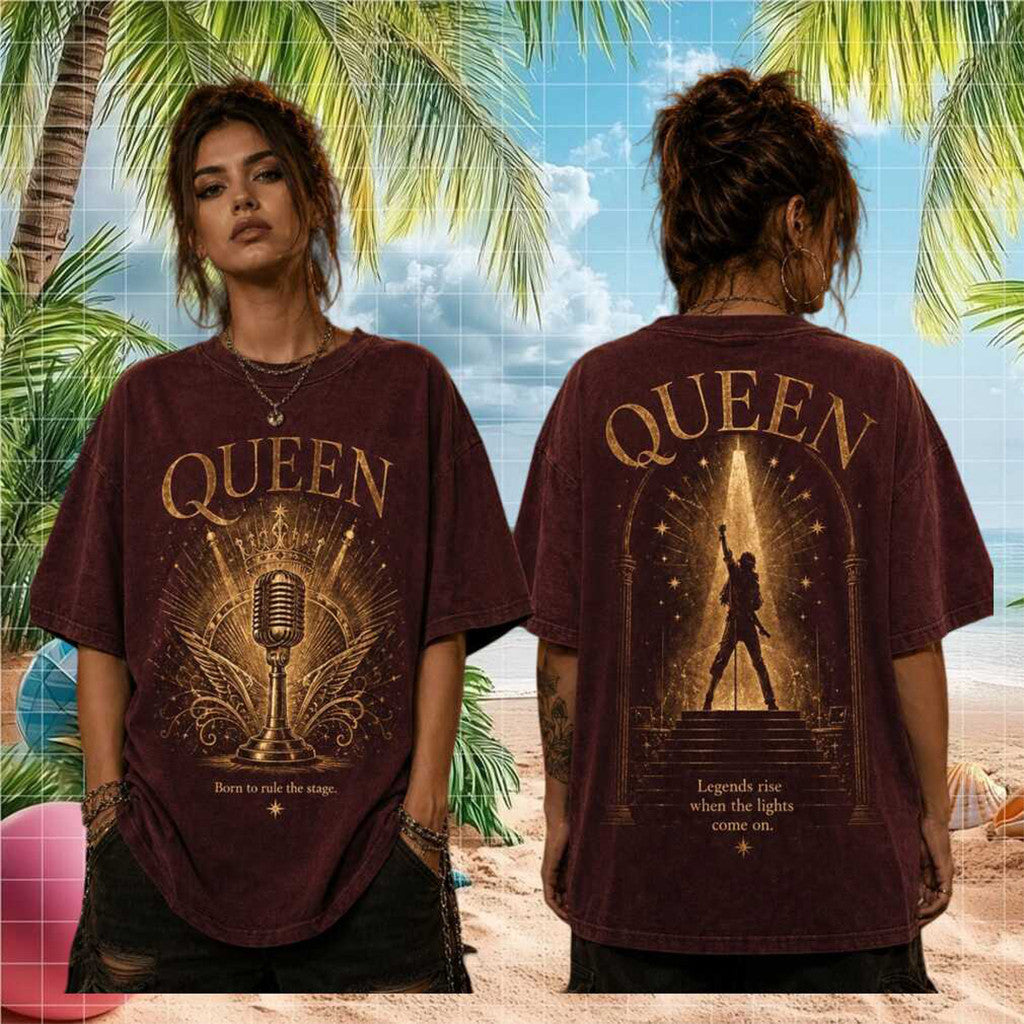 Queen Legends Rise Tour 2026 Shirt Queen Band Merch Gifts For Rock Music Fans - Merchluma