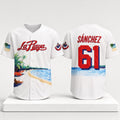 Cristopher Sanchez La Playa Baseball Beach Connect Series Jersey 2026 Phillies Merch Fan Gifts - Merchluma