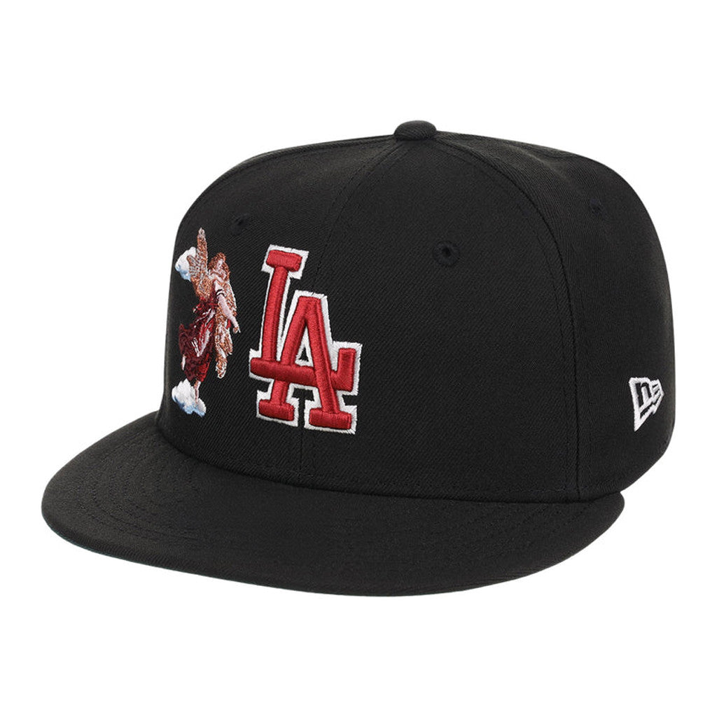 Lids Hat Drop Fanatics Fest Merch Los Angeles Dodgers Angel Snapback Hat Embroidered Fan Gear - Merchluma