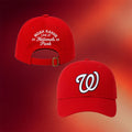 Noah Kahan Washington DC Merch 2026 Noah Kahan Nationals Park Hat Embroidered Red Cap Fan Gifts - Merchluma