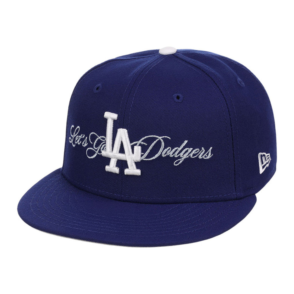 Lids Hat Drop Fanatics Fest Merch Los Angeles Dodgers Let's Go Snapback Hat LA Dodgers Merch - Merchluma