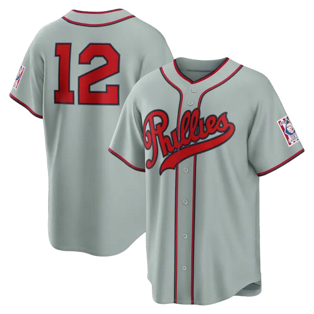 Kyle Schwarber Jersey Shirt #12 Philadelphia Phillies Merch 2026 Field of Dreams Stadium Jersey - Merchluma