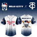 Minnesota Twins X Hello Kitty Night 2026 Jersey Twins Merch Cute Gift For Baseball Lovers - Merchluma