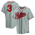 Bryce Harper Jersey Shirt #3 Philadelphia Phillies Merch 2026 Field of Dreams Stadium Jersey - Merchluma