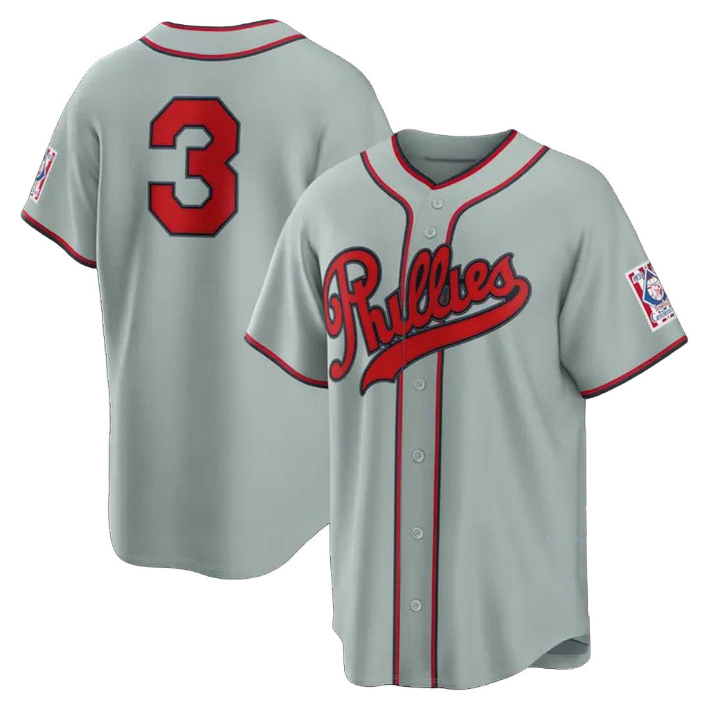 Bryce Harper Jersey Shirt #3 Philadelphia Phillies Merch 2026 Field of Dreams Stadium Jersey - Merchluma