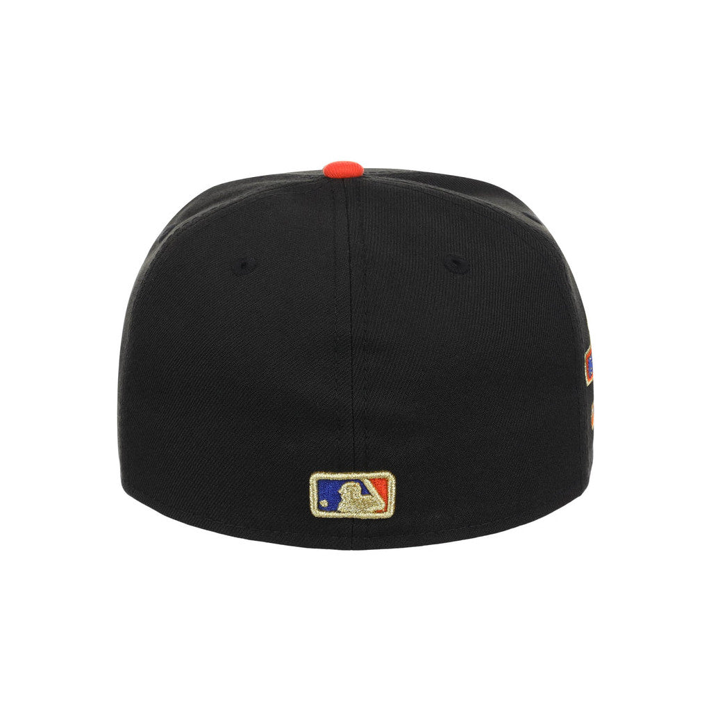 Lids Hat Drop Fanatics Fest Merch New York Mets Globe Embroidered Hat Mets 25Th Anniversary Hat - Merchluma