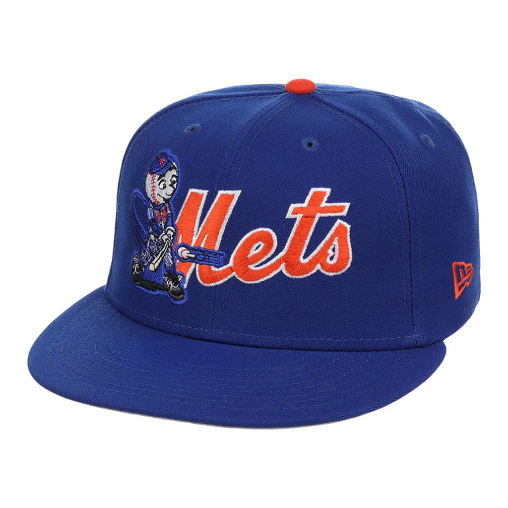 Lids Hat Drop Fanatics Fest Merch New York Mets Mascot Embroidered Hat Cool Baseball Gifts - Merchluma