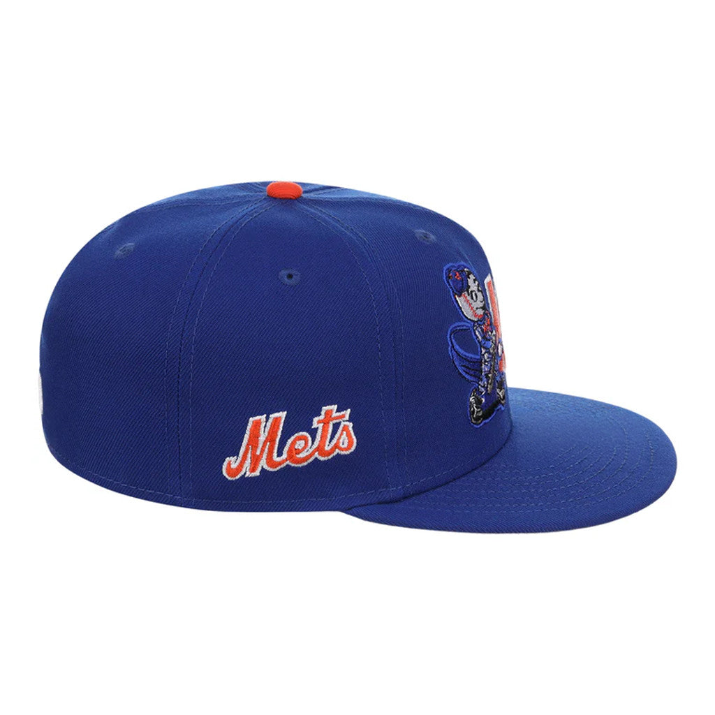 Lids Hat Drop Fanatics Fest Merch New York Mets Mascot Embroidered Hat Cool Baseball Gifts - Merchluma