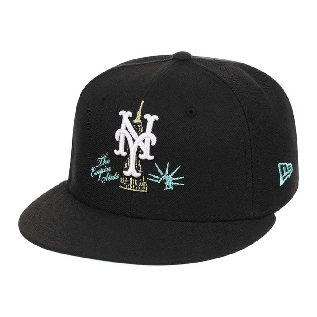 Lids Hat Drop Fanatics Fest Merch New York Mets The Empire State Embroidered Hat Gifts For Fans - Merchluma